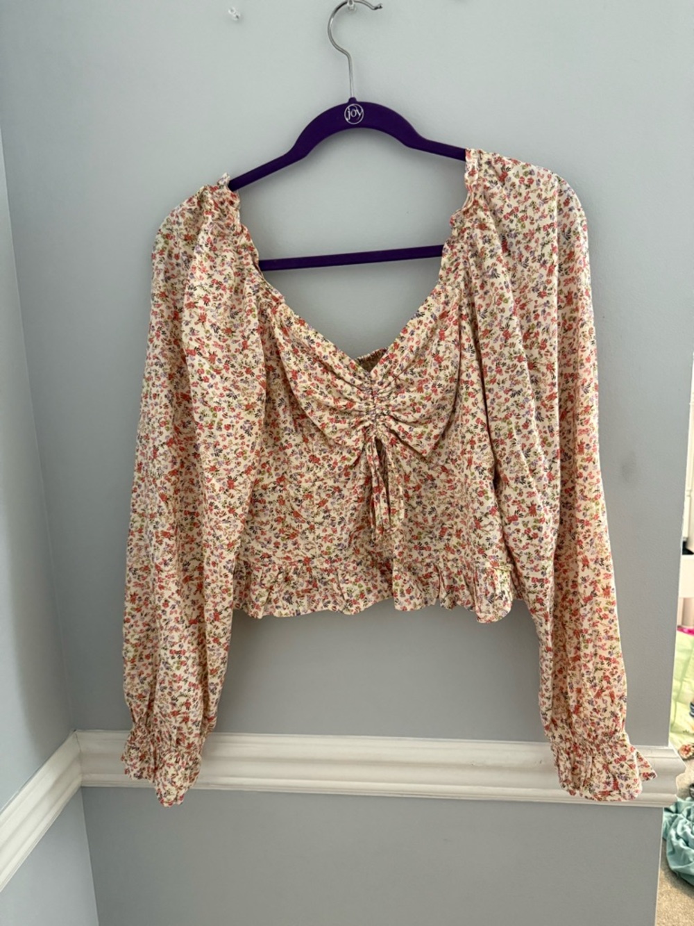Floral Crop Top
